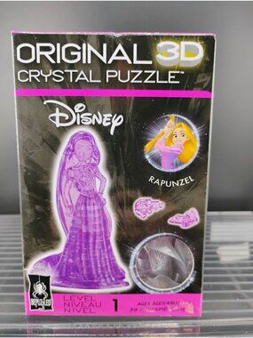 Disney Original 3D Crystal Puzzle Rapunzel Level 1 39 Pieces